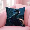 Classic Japanese Game MMonster Hunter Wilds Cushion Cover Pillow Case Soft Skin Friendly Fabric  Concealed Zipper