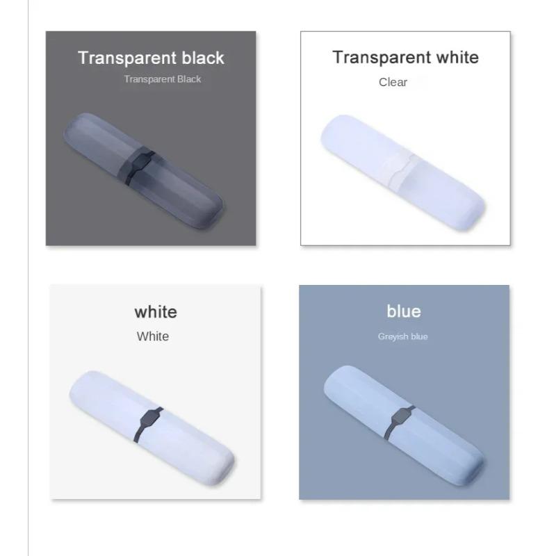 Travel Portable Toothbrush Toothpaste Box Container Pen Storage Box Bathroom Accessories Outdoor Camping Hiking Organizer Supplies