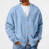 Men's Loose Casual Minimalist Cardigan , Long Sleeve Daily Wear