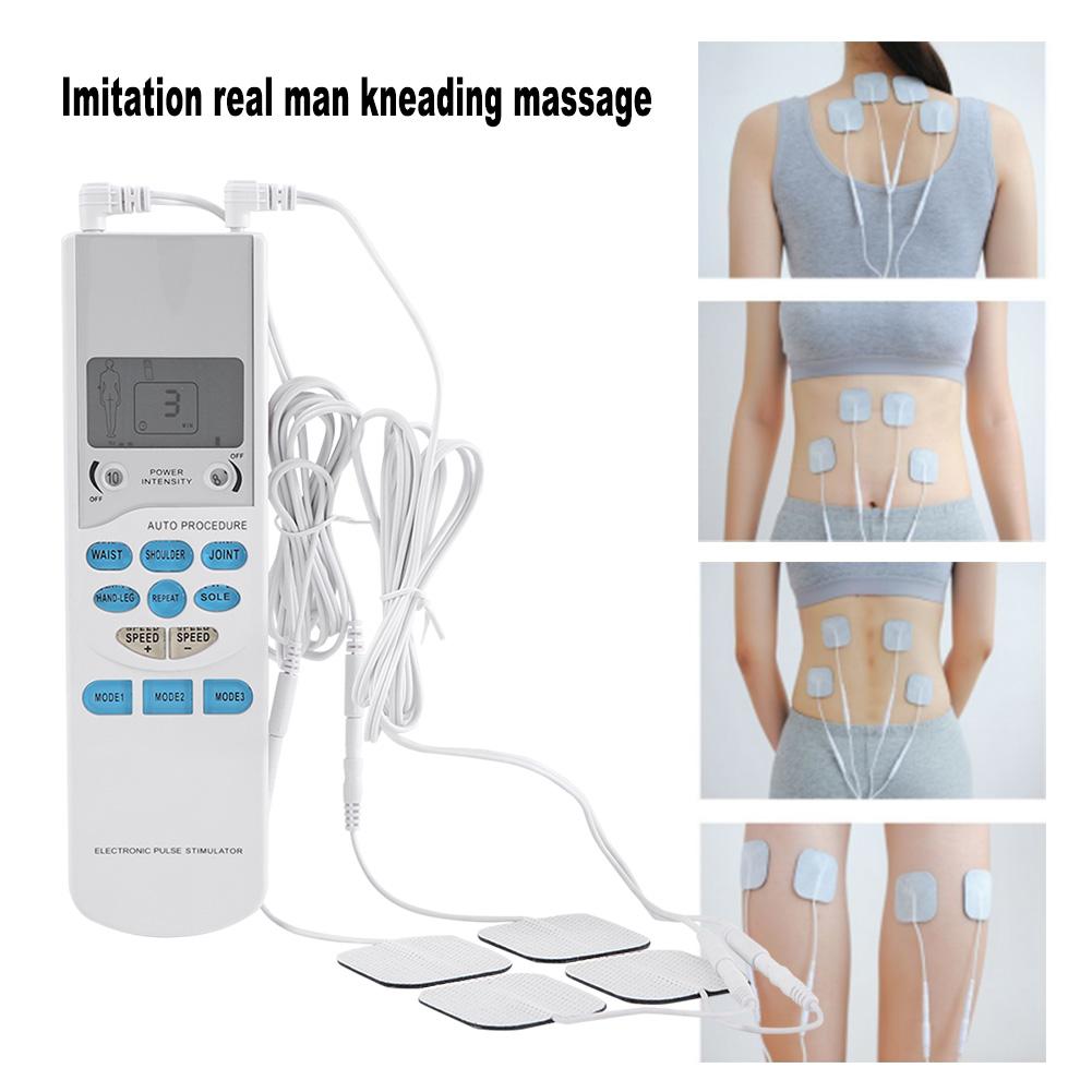 Portable Handheld Electronic Pulse Massager Body Relax Therapy Stimulator
