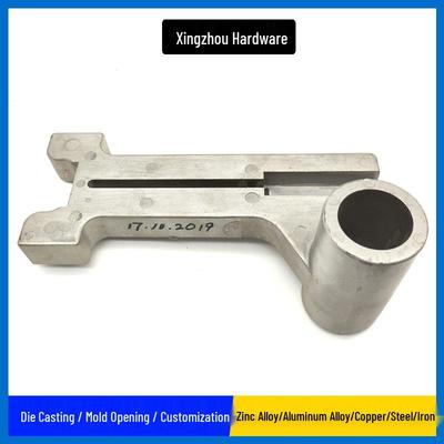 Zinc Alloy CNC Machined Connector Block with Precision Casting Bracket