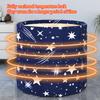 Foldable Bath Tub Thickened Insulation Tub Steaming Foot Spa Temperature Locked Bathtub Household PVC Free Installation Bath Tub