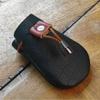 Leather Earphone & Coin Wallet, Minimalist Small Purse, Durable Casual Everyday Carry