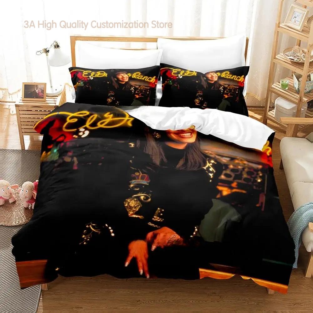 Popular Selena Quintanilla Bedding Set Single Twin Full Queen King Size Bed Set Adult Bedroom Duvetcover Sets Bed Sheet Set