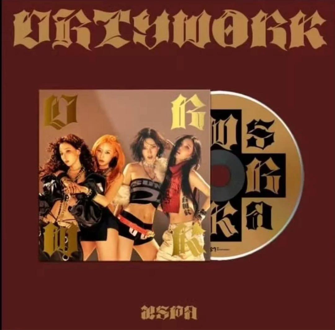 

[USED] aespa dirty work US limited single CD version