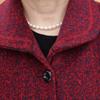 Autumn and Winter Coats, Mother's Clothes, Plus Velvet Thick Woolen Woolen Clothes, Middle-aged and Elderly Cotton-padded Clothes