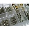 Uhrenkronen Uhrenwelle Box Set Verlängerung + Kronen Zubehör Reparatur Ersatz Werkzeugsatz Uhrenverlängerung