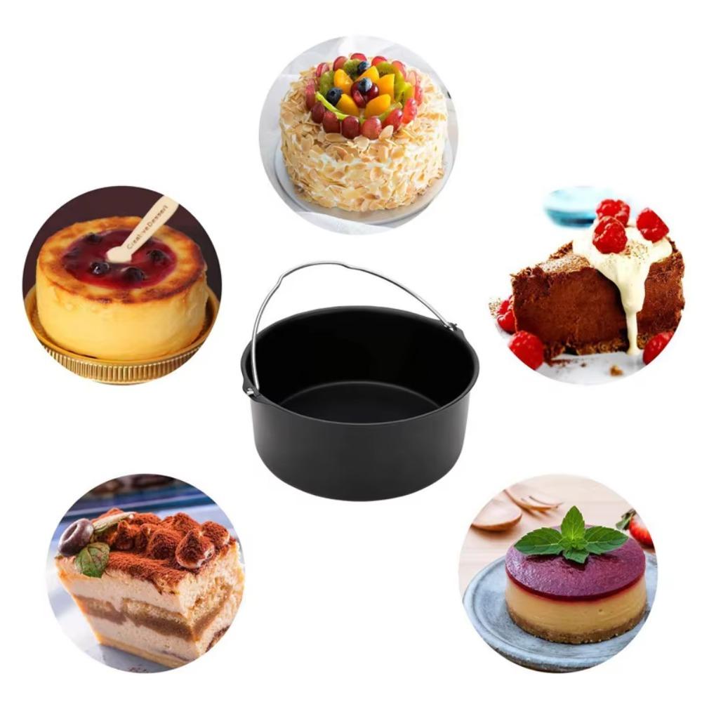 Antihaft-Kuchenbackkorb mit Griffen Kuchenform Heißluftfritteuse Backform Bar