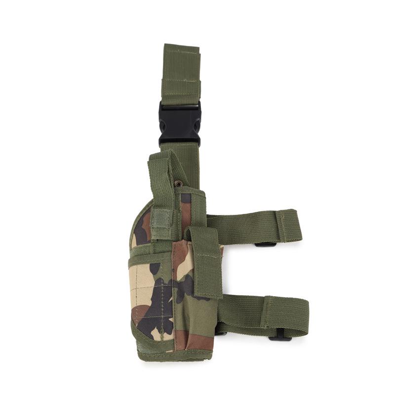 Universal Tactical Thigh Holster Adjustable Drop Leg Pistol Case Hunting Nylon Pouch Drop Left/Right Leg Holster Bag