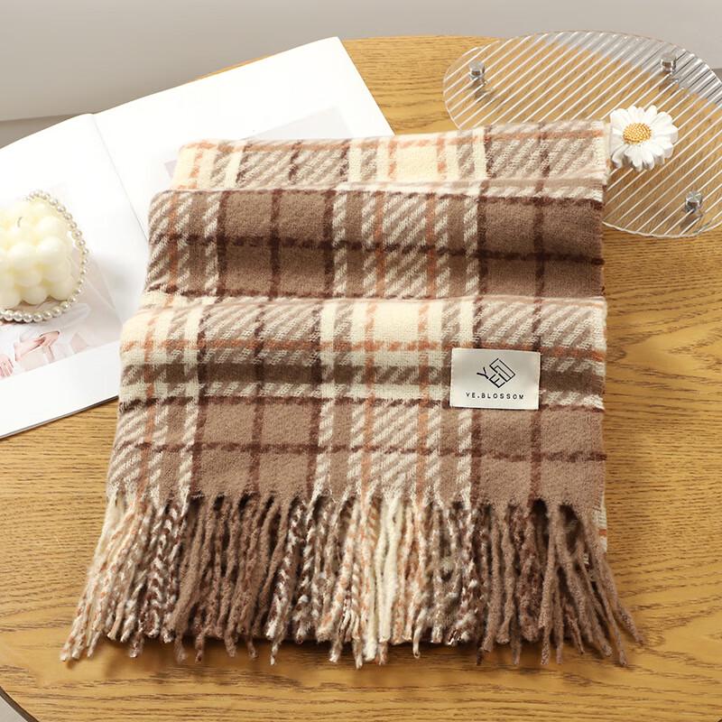 

Women s Heated Plaid Scarf