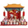 Ancient Style Omamori Beads Blind Box - Cute National Tide Doll Ornament & Lucky Bag Gift for Spring Festival