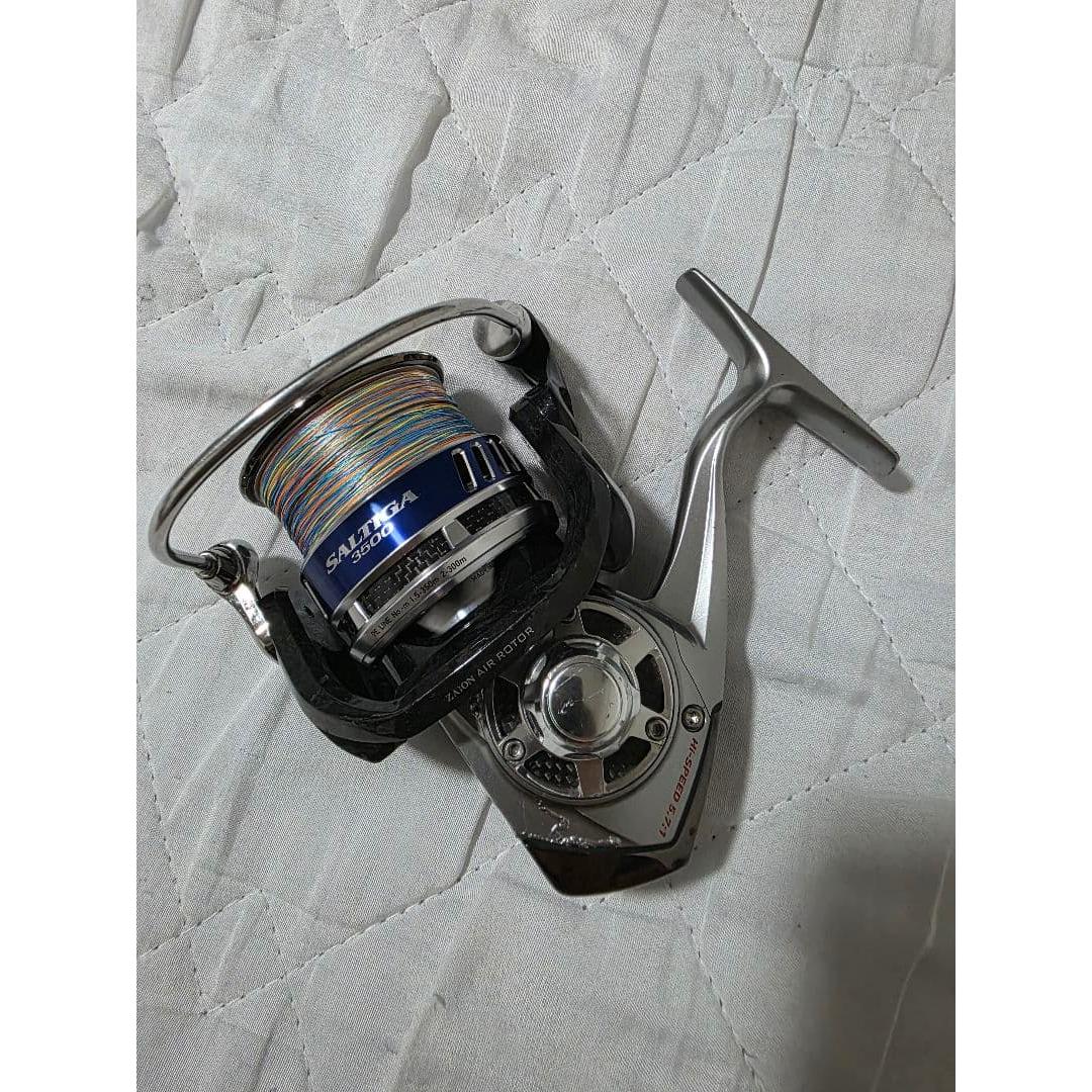 Used Daiwa Saltiga 3500H / 4000H spinning reel