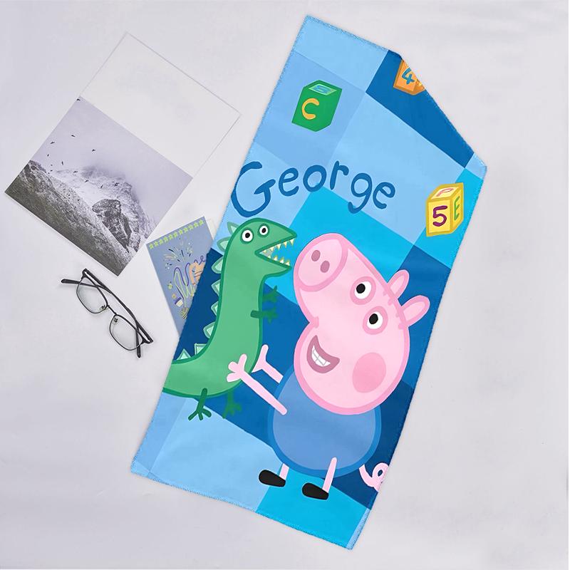 Pink Pig Fashion Beach Towel: Ideal for Summer Adventures Soft, Absorbent and Quick Drying Suitable for Swimming and Bathing