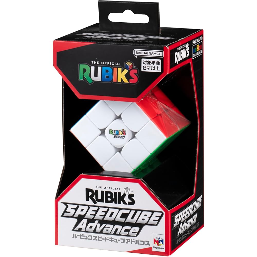 MegaHouse Rubik s Cube Speed Advance 3x3 Puzzle Toy for Ages 8 and Up