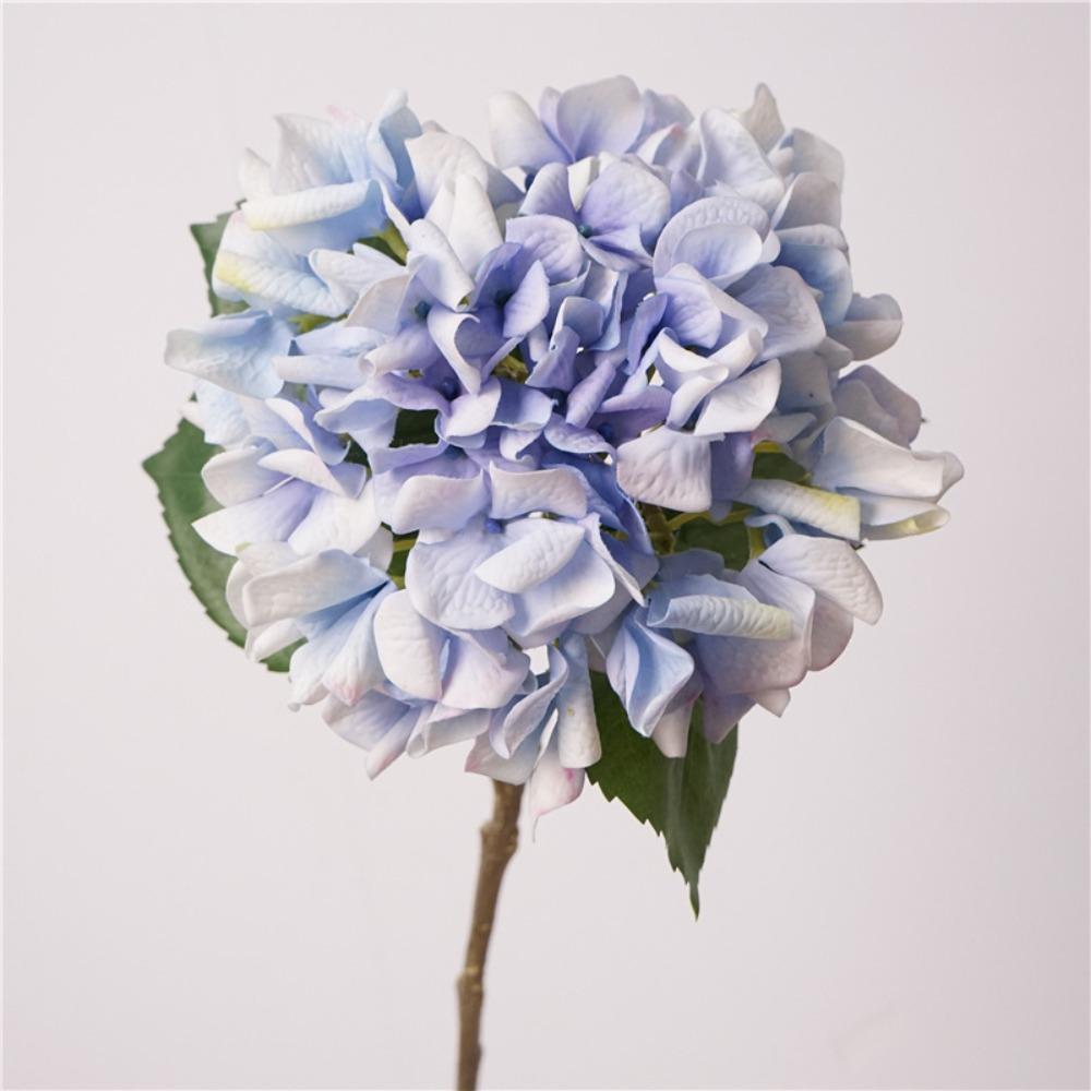 Neues feuchtigkeitsspendendes Gefühl Künstliche Hortensie Echte Haptik Seidenblume Kunstblumen Mehrfarbig DIY Brautstrauß Hochzeitsblumen