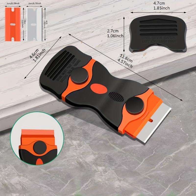 Razor Blade Scraper, 2-in-1 Scraper Tool, Multi-Purpose Cleaning Razor Scraper