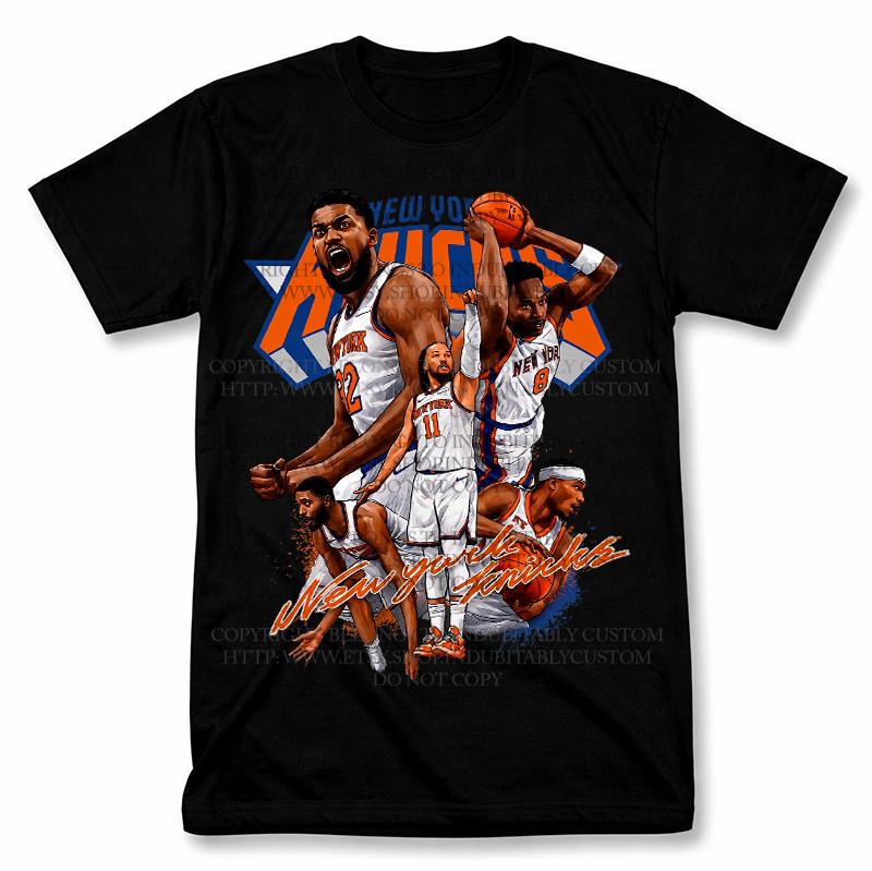 Jalen Brunson Josh Hart Karl Anthony Towns Basketball Fan Graphic Tee L