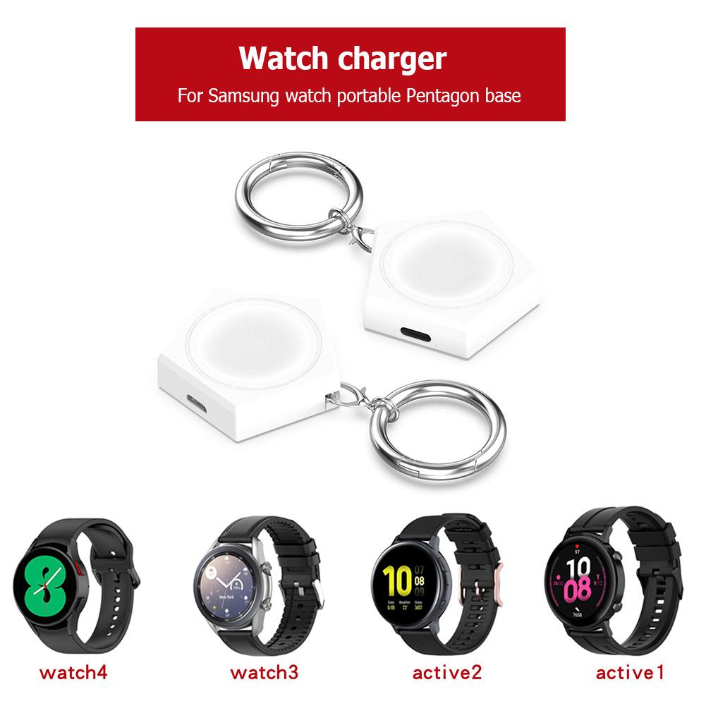 

- Портативная беспроводная зарядная док-станция для Samsung Galaxy Watch 4 5