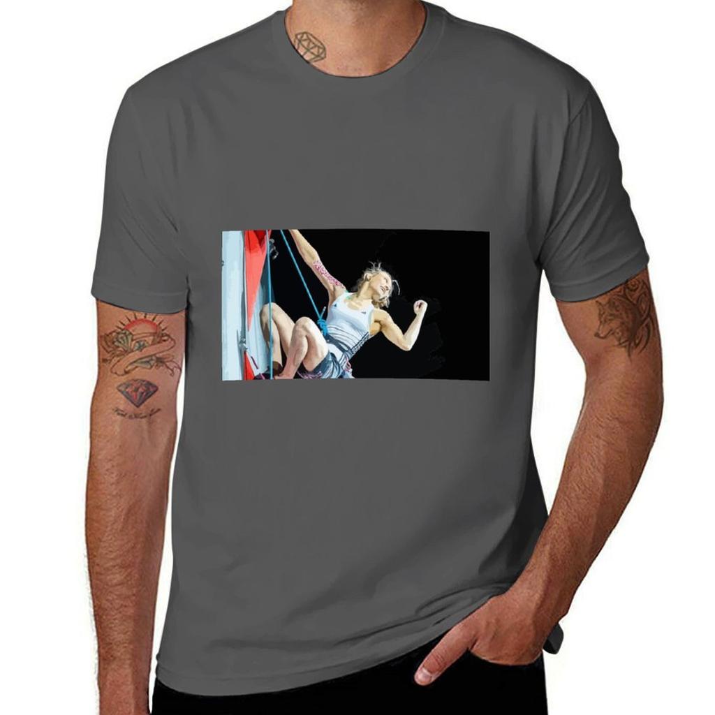 Janja Garnbret Painting Tshirt Unisex Graphic T Shirt Tshirt