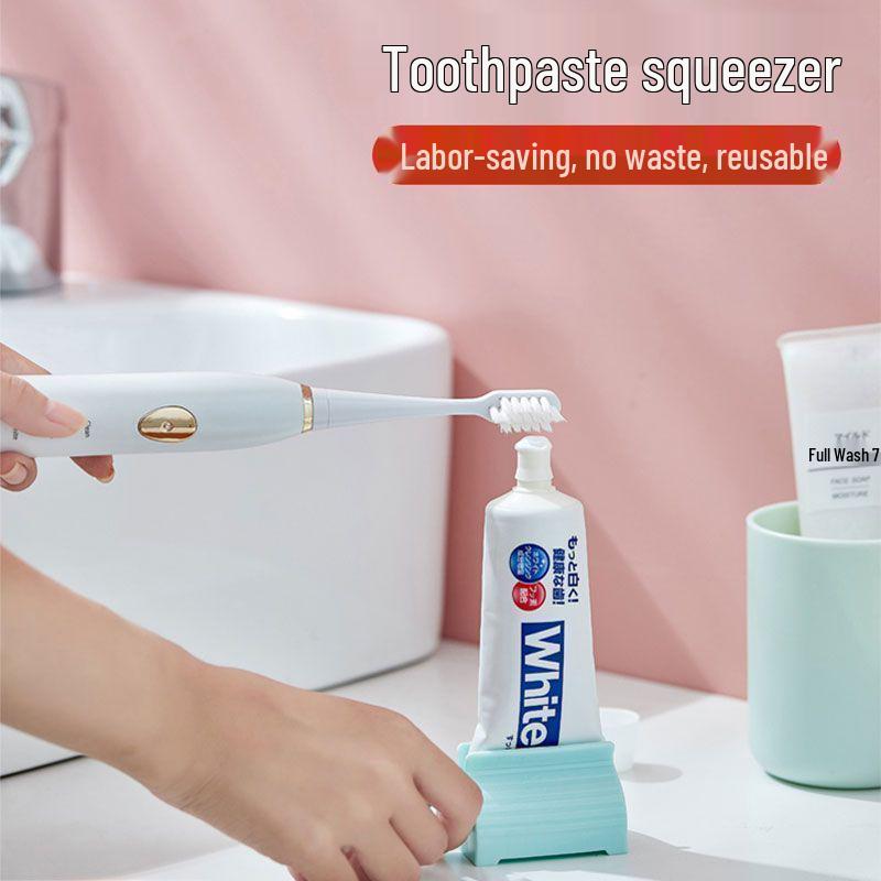 

Универсальный выдавливатель для зубной пасты и очищающего средства для детей – ручной аксессуар для ванной 2 pieces - Easy Squeeze