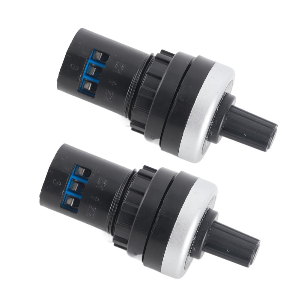 LA42DWQ High Accuracy Variable Speed Adjustable Single Circle Potentiometer 22mm 2K