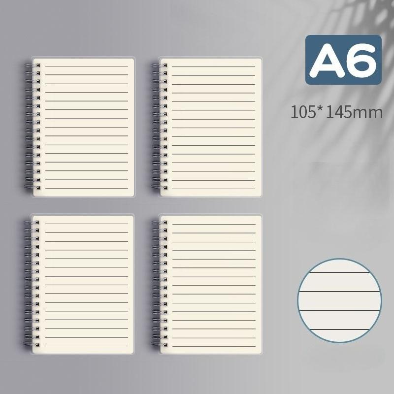 80 Sheets/ 160 Pages Square Line Notebook A4 A5 B5 Coil Paper Journal Diary Sketchbook For School Notebook Supplies Stationery