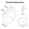 1-8pcs LED Night Lights Plug into Wall,Smart Dark Sensor Automatic Hallway Plug in Lights,Bedroom,Bathroom,Toilet,Stairs,Kitchen
