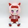 Anime Agnes Tachyon Cartoon Uma Musume Plush Toy Cute Stuffed Plushie Pillow Doll for Kid Birthday Christmas Gift