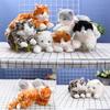 Simulated Cat Plush Toy Dolls, Singing Party Kitten Dolls, Children's Birthday Gifts, Sleeping Dolls