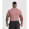 Gymshark Waffle T shirT Brick Brown A1b9m Ncgr