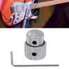 2PCS Metal Guitar Control Knobs Round Knob Set Metal Volumes Knobs for Precise Volumes Tone Tuning On Electric Guitar