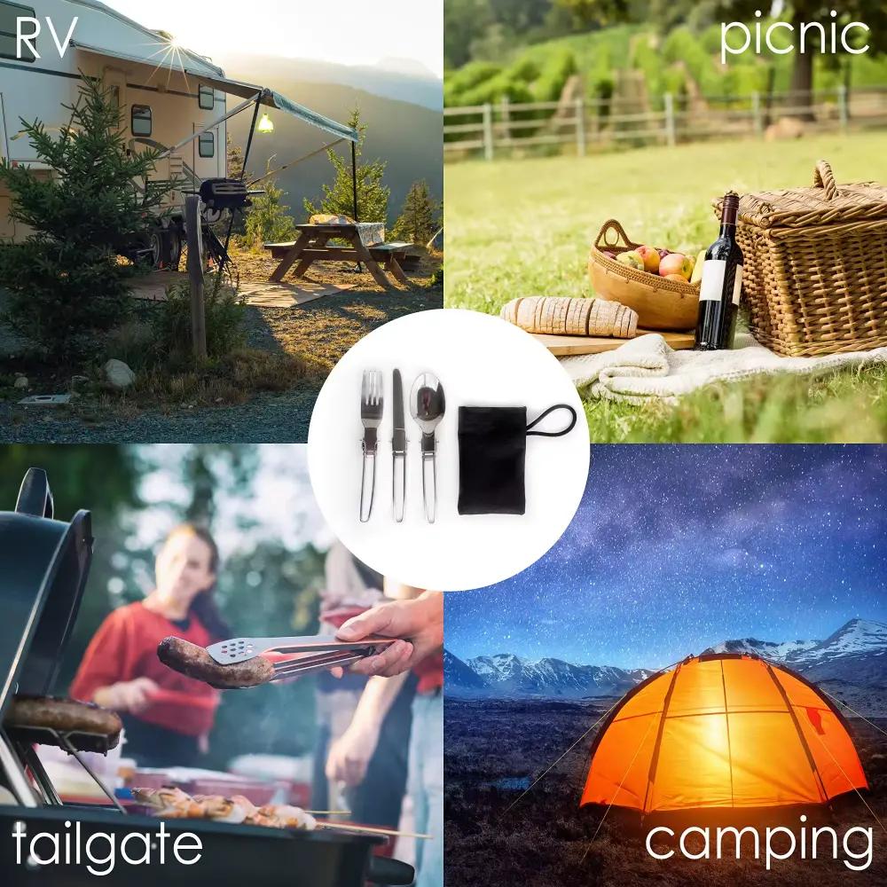 Adventure Ready Complete Outdoor Kitchen Set Ultimate Portable Camping Cooking Kit with Compact Carry Case for Hikers Travelers