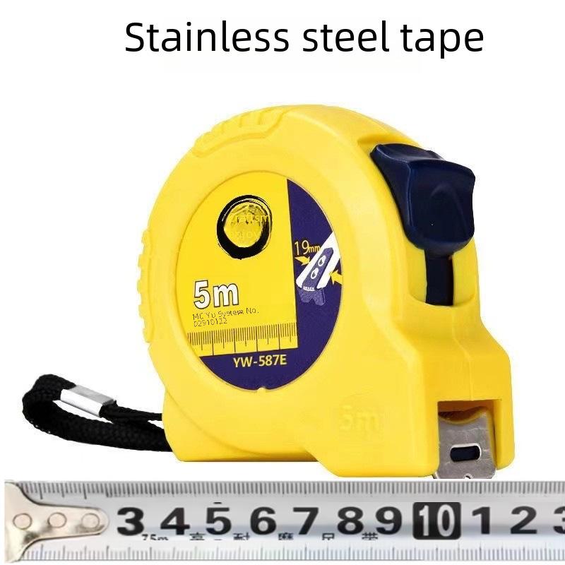 Stainless Steel Tape Measure - 3m, 5m, 7.5m, 10m Options, Thickened for Durability