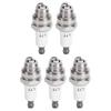 Bpmr7A Rcj6Yionn 5pcs L7T Spark Plugs Fit Bm6A Bpmr7A Rcj6Y Rcj7Y Wsr5F 33Cc 49Ccmmer Blower