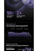 Space Capsule M163 TWS Bluetooth Earphones: Painless Clip-on, Digital Display, Wireless Sport Earbuds