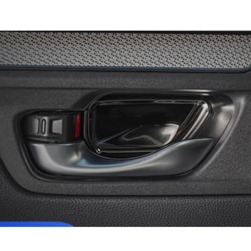 Stainless Steel Car Inner Door Bowl Sticker Trim Decoration Cover Armrest Handrail For Honda CRV CR-V  2024 Accessories
