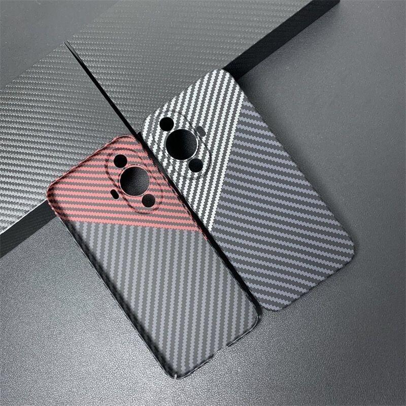 Matte Hard Case For Huawei Nova 11 Case PC Carbon Fiber Texture Pattern Phone Cover For Nova 11 Pro Funda Slim Ultra Thin Bumper