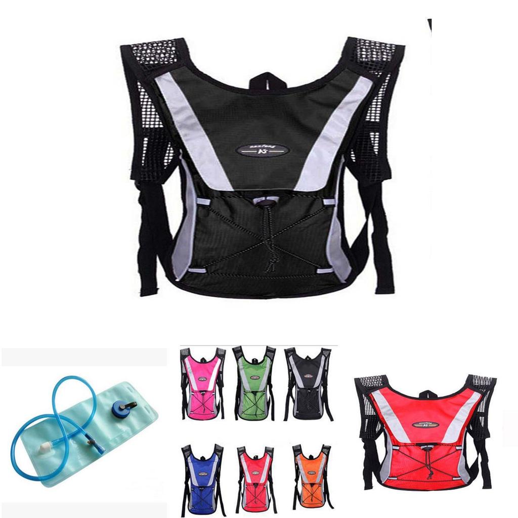 Premium Qualität 2l Wasserblasenbeutel Trinksystem Rucksack Perfekt für Wanderbegeisterte