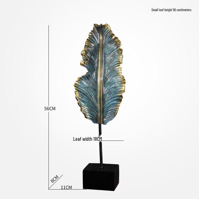 Large Banana Leaf Ornament for Home Decor: Ideal Grand Opening or Housewarming Gift