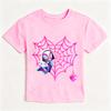 Spiderman Spider Gwen Kawaii Style Boys Girls Kids O-Neck T-Shirt for Kids Unique Birthday Gift Prints Comfortable Kids Clothing