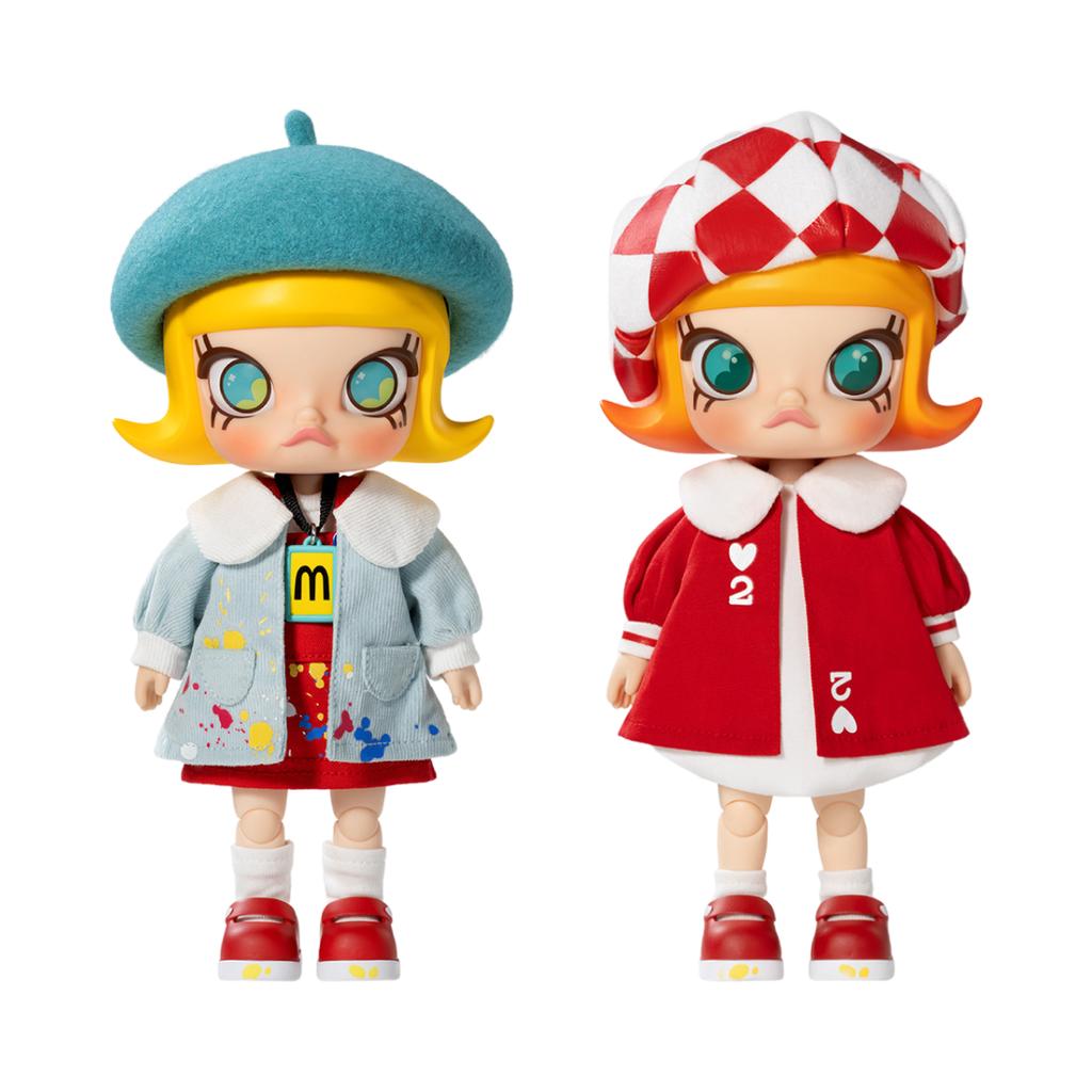 POP MART Molly 20. Jubiläumsserie 1/8 Actionfigur Versiegelter Karton (1 Überraschungsbox)