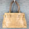 Coach Handtasche aus Leder Braun mit Quaste(GEBRAUCHT)