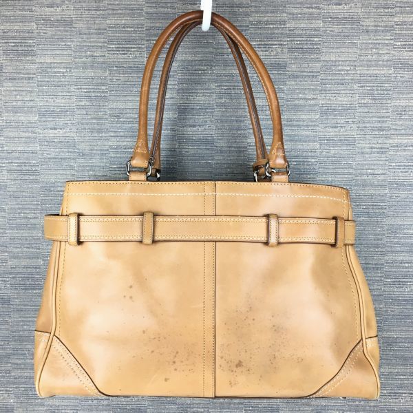 Coach Handtasche aus Leder Braun mit Quaste(GEBRAUCHT)