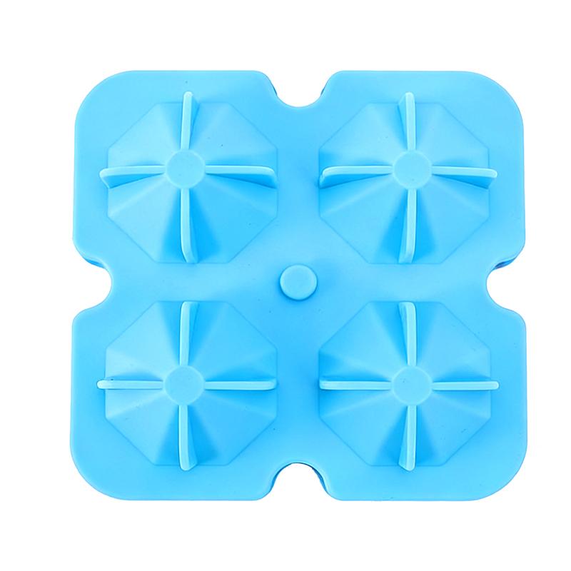 Large Ice Cube Trays Silicone Ice Cube Molds For Freezer With Lid Reusable Whiskey Ice Mold Ball Diamond Ice Mold