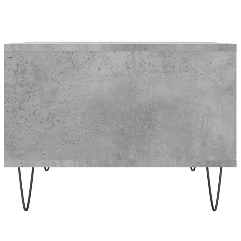 Coffee Table Concrete Gray 60x50x36.5 cm Particleboard