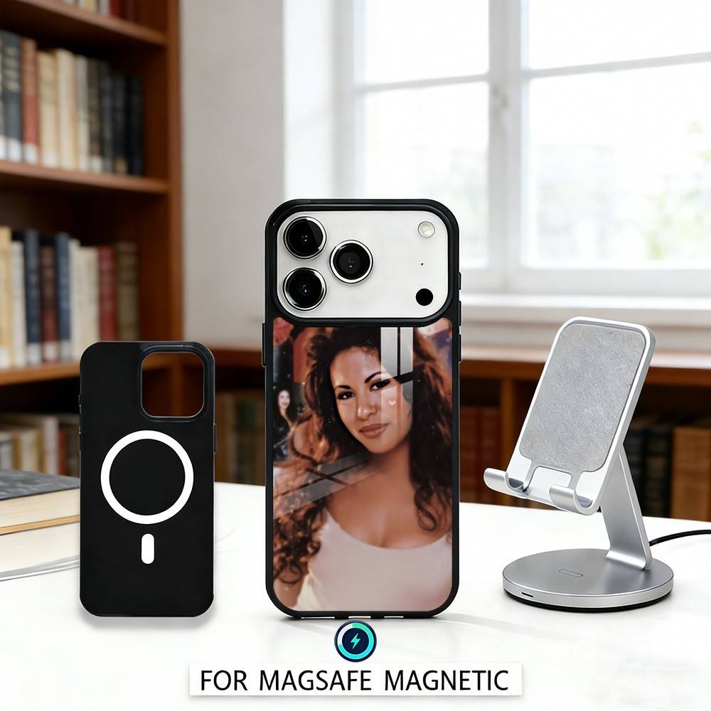 Sängerin S-Selena Q-Quintanilla 90er Jahre Handyhülle Für iPhone17,16,15,14,13,12,Pro,Max,Magnetisch Für Magsafe Kabelloses Laden