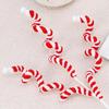 Set of 6 Christmas Bells Decorative Picks Brightly Colored Christmas Bells Inserts Branch for Party Decoration