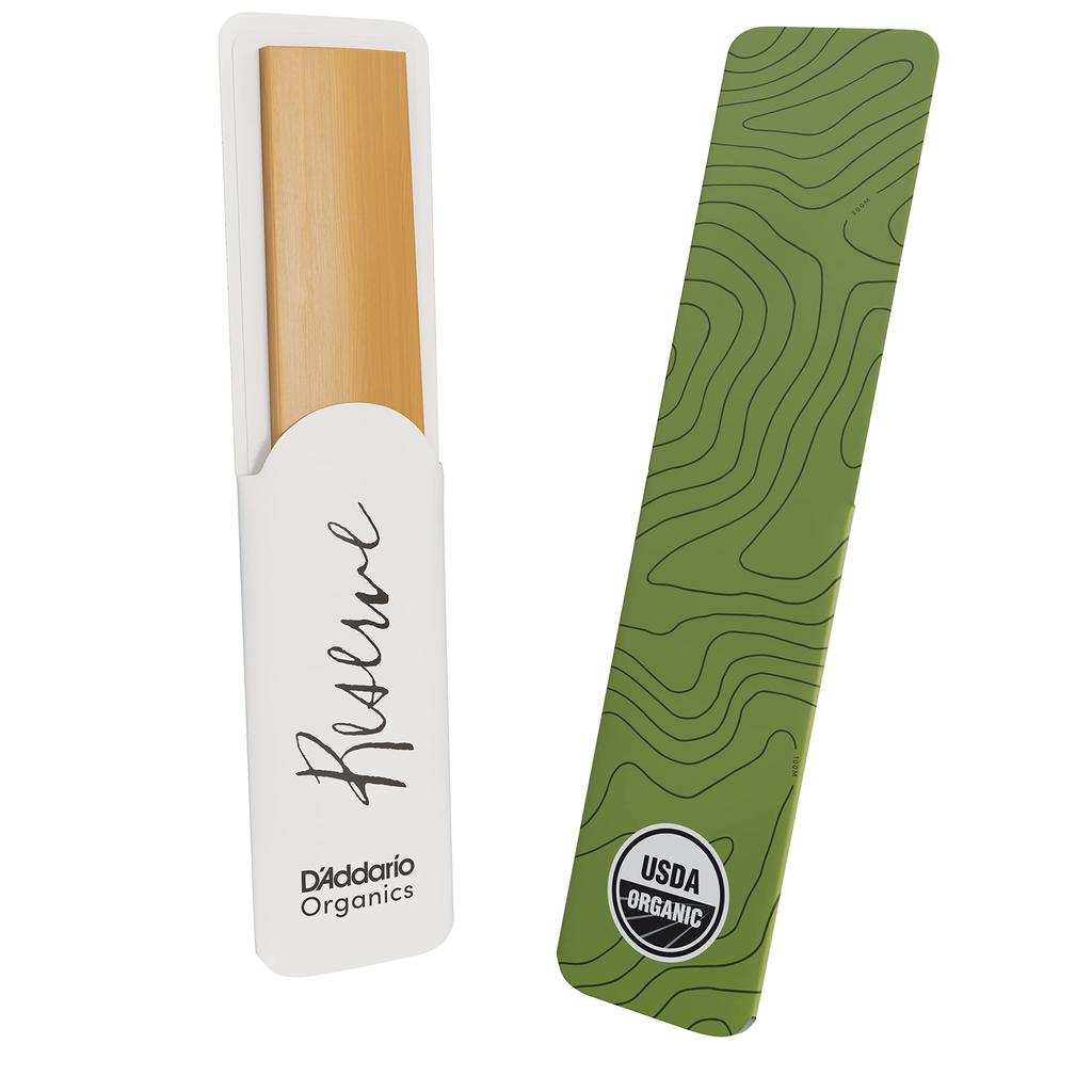 D'Addario WoodWinds D'Addario Reeds for Baritone Saxophone, USDA Certified, Reserve, ODLR05305 [Hardness: 3.0+], Pack of 5