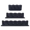 Portable Fishing Rod Rack Fishing Rod Storage Holder Wall Mount for Garage Carps Cabin Basement Holds 6/4/3 Fishing Rod