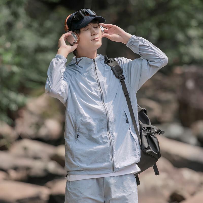 JOHLIN DREAM UPF50+ Couple Outdoor Sun Protection Hoodie Jacket